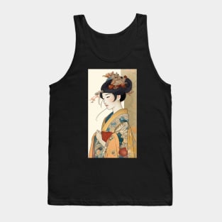 Japanese Lady in Kimono - No.3 Tank Top